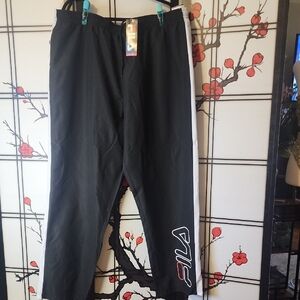 Fila Men's Black Track Pants
